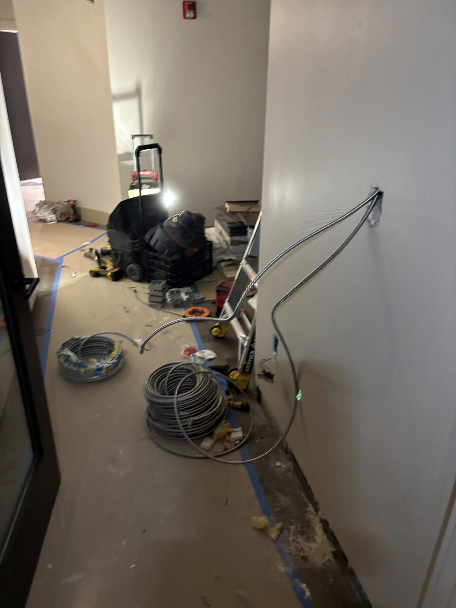 light system installation